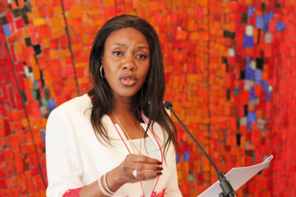 Affoussiata Bamba-Lamine, ministre de la Communication et porte-parole adjoint du gouvernement