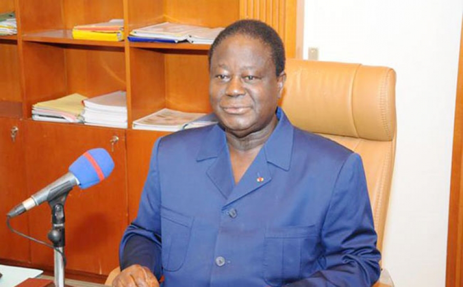 Le président Henri Konan Bédié félicite Ibrahim Boubacar Kéita pour sa réélection à la tête du Mali pour un second mandat.