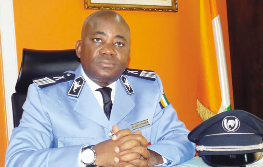 Commissaire divisionnaire Bakayoko Soualiho, le chef du service des investigations et du contentieux de l’Office national d’identification (Oni).