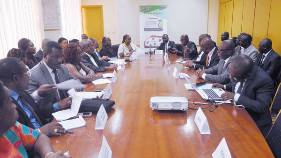 Amadou Koné et Estelle Ondo se sont félicités de la convergence de vues sur la nécessité de renforcer le poids des transports dans les Pib des deux pays à travers une forte coopération Sud-Sud.
