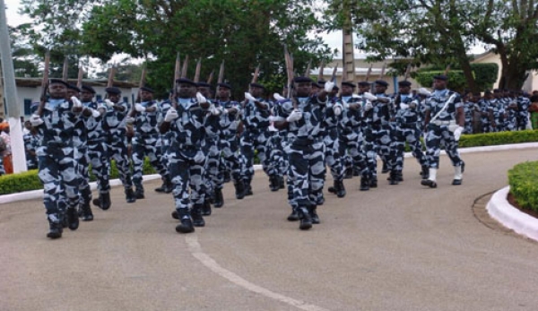 Un bataillon de l'armée ivoirienne