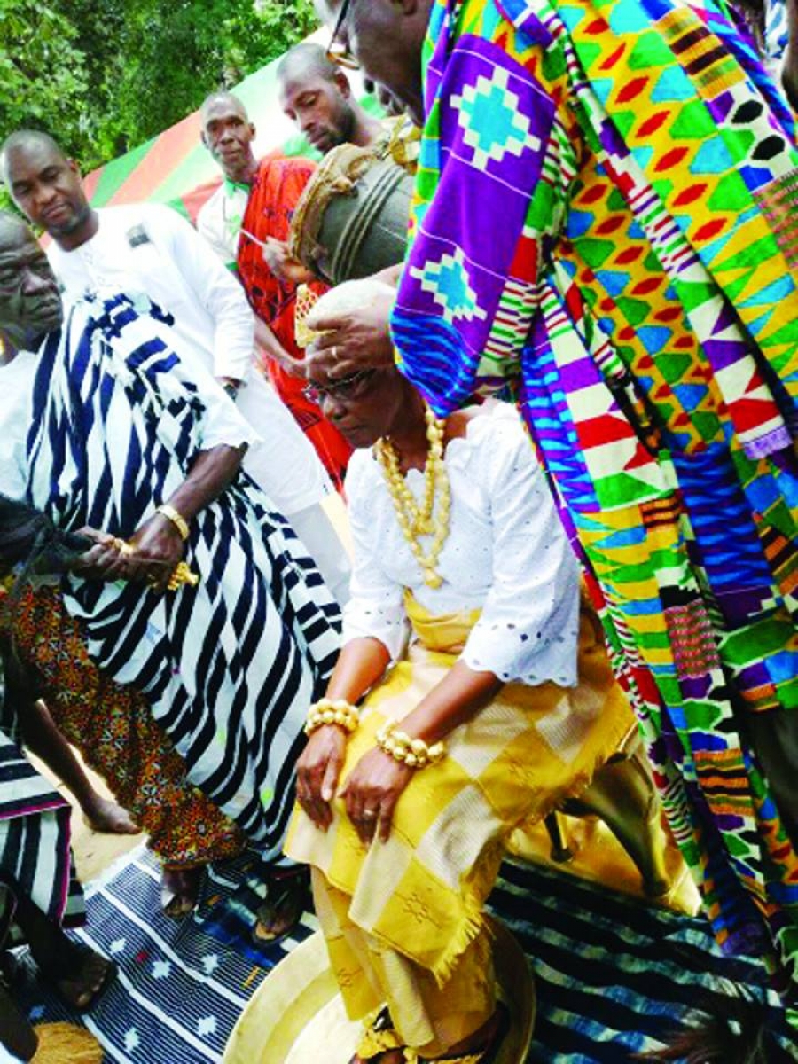 Royaume Baoulé: La Reine Akoua Boni II intronisée