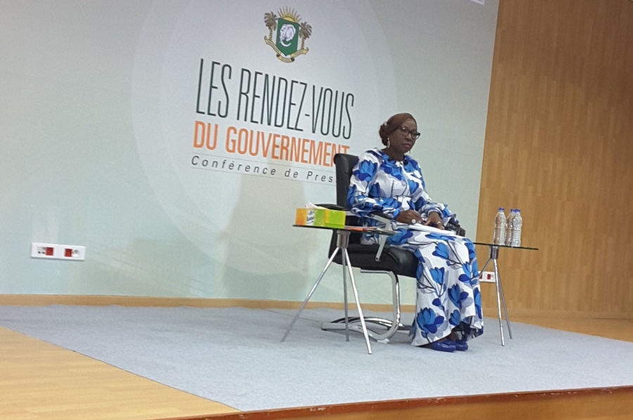 La ministre en charge de l'éducation était face à la presse ce jeudi 21 février 2019