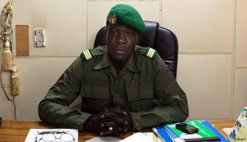 Capitaine Amadou Sanogo, Secrétaire général du Comité militaire de Suivi de la Réforme des Forces de Défense et de Sécurité» du Mali.