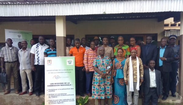 Le secrétaire général de la préfecture, Mané Abdoulaye, a encouragé les membres de l’OSCS du Guemon.