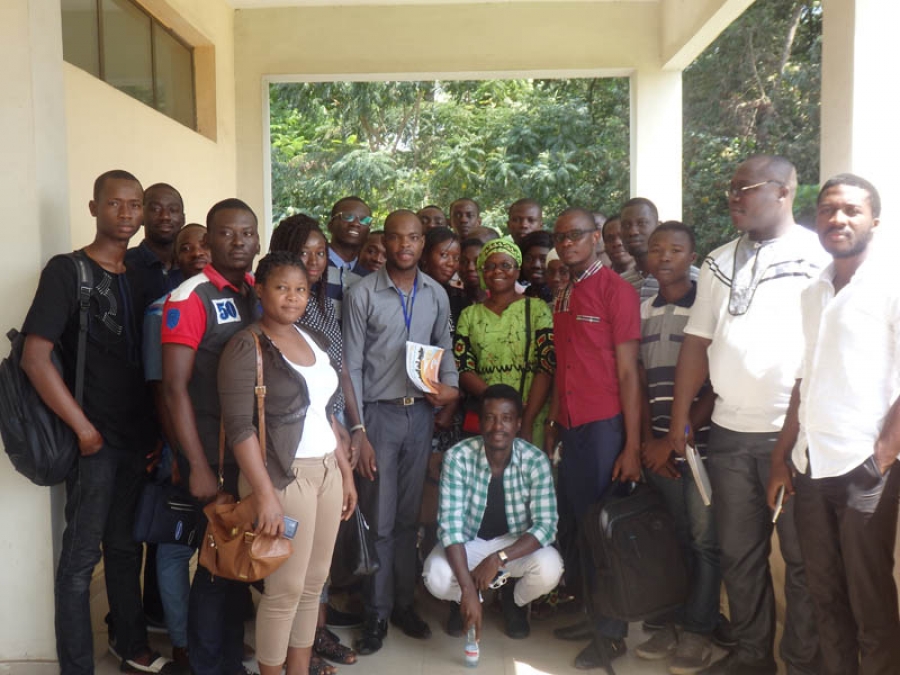 Les particpants à l'atelier qui a servi de cadre au lancement du Programme Odd, employabilité et insertion jeunes du Casd