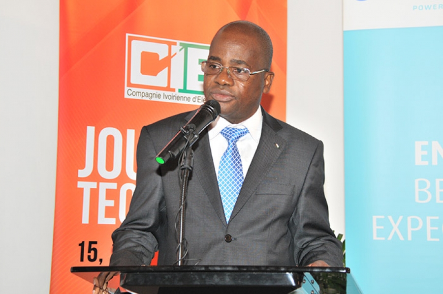 Mathias Kouassi, Dga de la Cie en charge du pôle distribution et commercialisation de l’électricité