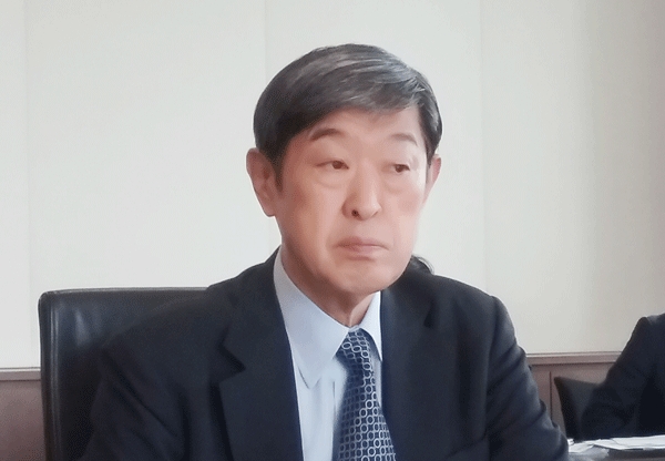 Le président de l’Agence japonaise de coopération internationale (Jica), Shinichi Kitaoka