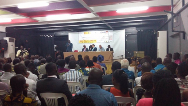 A l'ouverture de l'atelier organisé par l'ASSEDI et l'Ambassade du royaume d'Espagne en Côte d'Ivoire