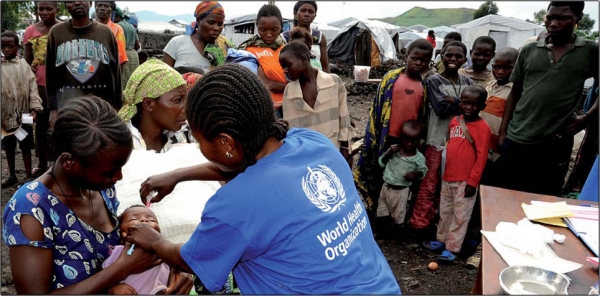 " Chacun a un rôle à jouer pour s’assurer que les enfants et les communautés obtiennent les services de vaccination dont ils ont besoin", a déclaré M. Evaristo do Espirito Santo Carvalho, Président de Sao Tomé-et-Principe.