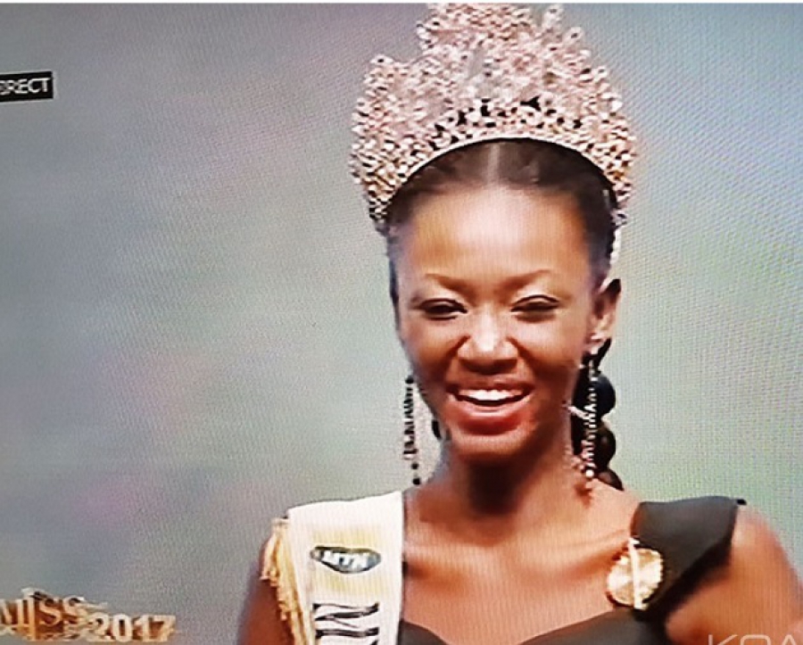   Mandjalia Gbané élue Miss Côte d'Ivoire 2017