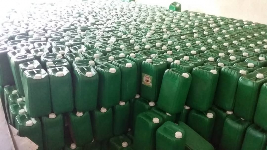 Ces bidons d’huile dangereuse auraient pu inonder le marché sans l’action vigoureuse du Cnlc.