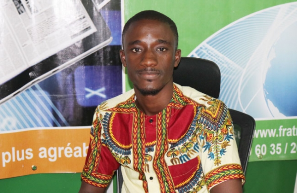 N’Guessan Abraham, le chargé de communication du Festival international de la mode d’Abidjan (Fimda).