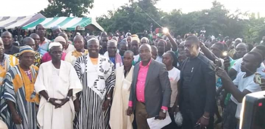 Coulibaly Fononna Cheick Ahmed président de l’APC (Alliance pour le changement) ratisse large