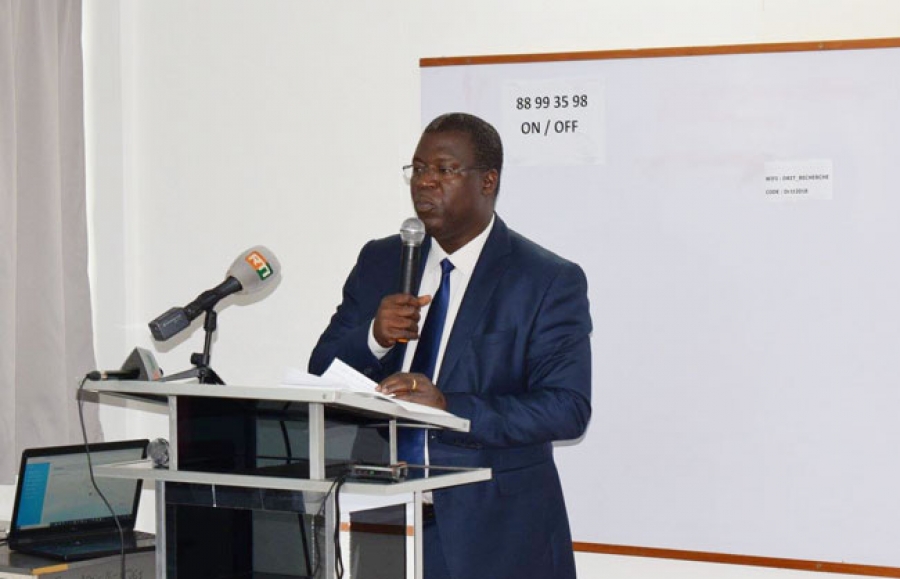 Pr Adama Konaté, directeur général de l'Esatic.