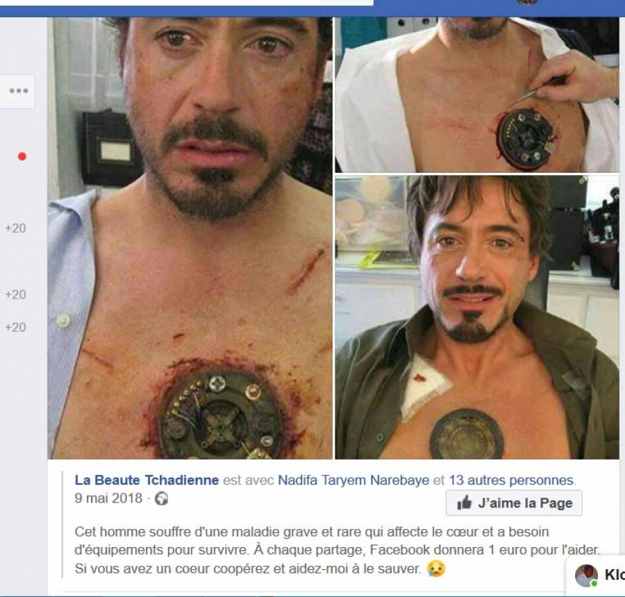 Infox : Non, Robert Downey Jr. N’est pas malade de cœur