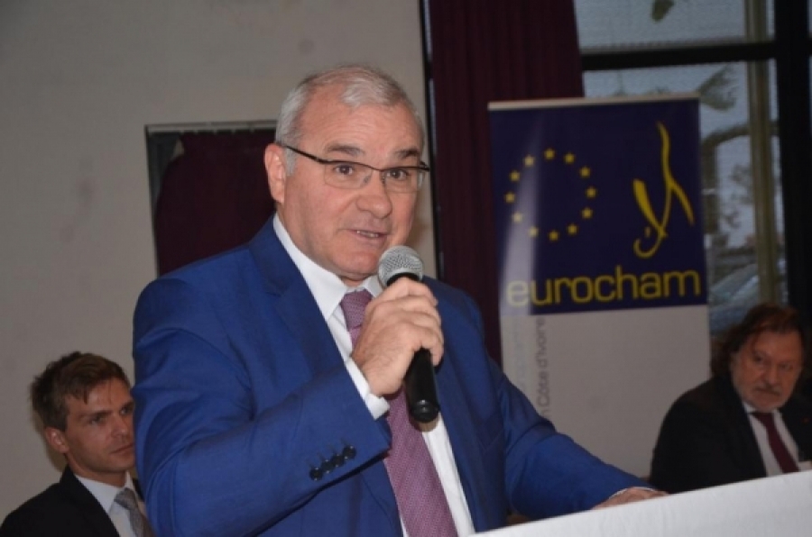 Marc Alberola, DG et administrateur général du groupe Eranove, président de la Chambre de Commerce européenne en Côte d’Ivoire