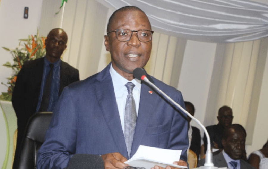 Le ministre Amadou Koné.