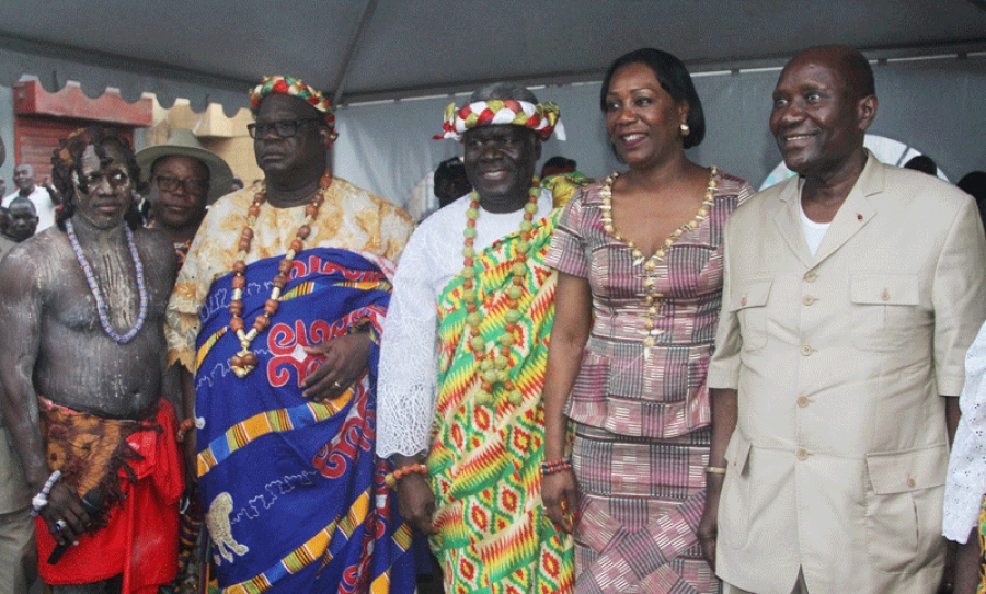Le village au coeur de la commune d'Adjamé célébrait la sortie officielle de la génération Blessoué