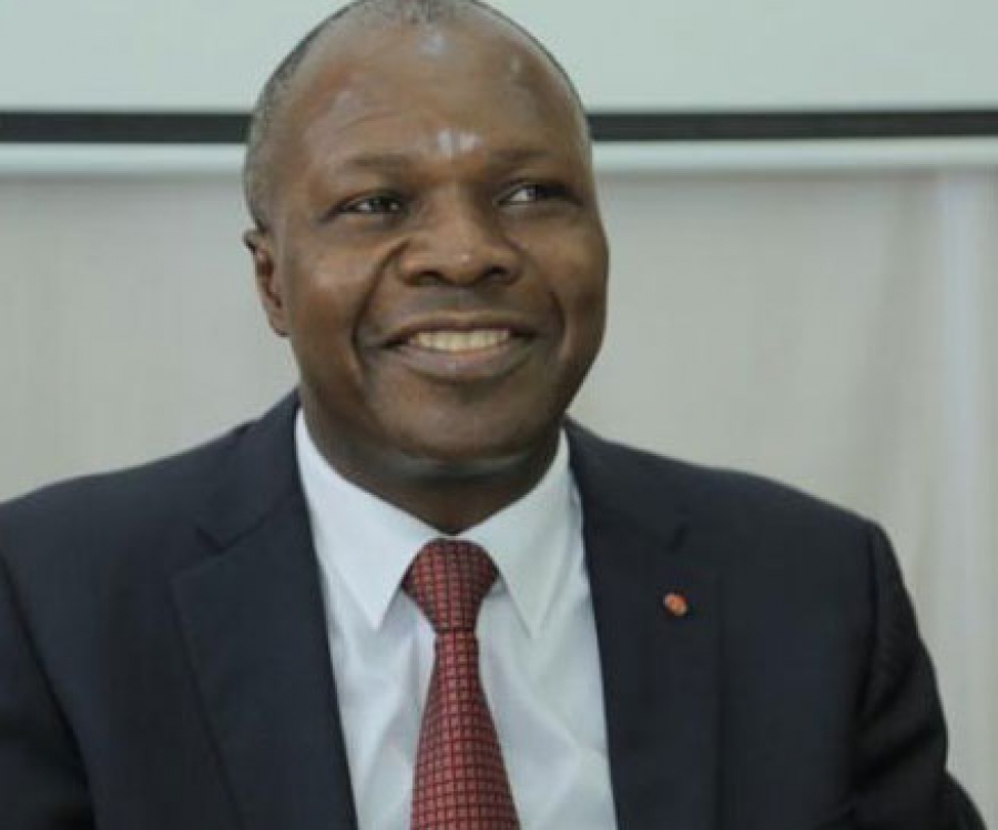 Albert  Mabri Toikeusse, le ministre de l’Enseignement supérieur et de la  Recherche scientifique