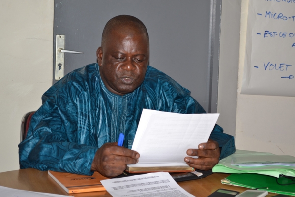  Issiaka Diaby est Président du Collectif des Victimes en Côte d'Ivoire (CVCI).