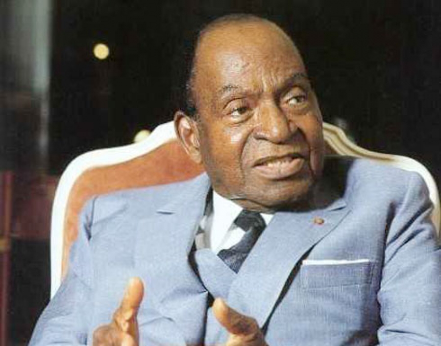 Le père fondateur de la Côte d'Ivoire moderne, Félix Houphouët-Boigny.