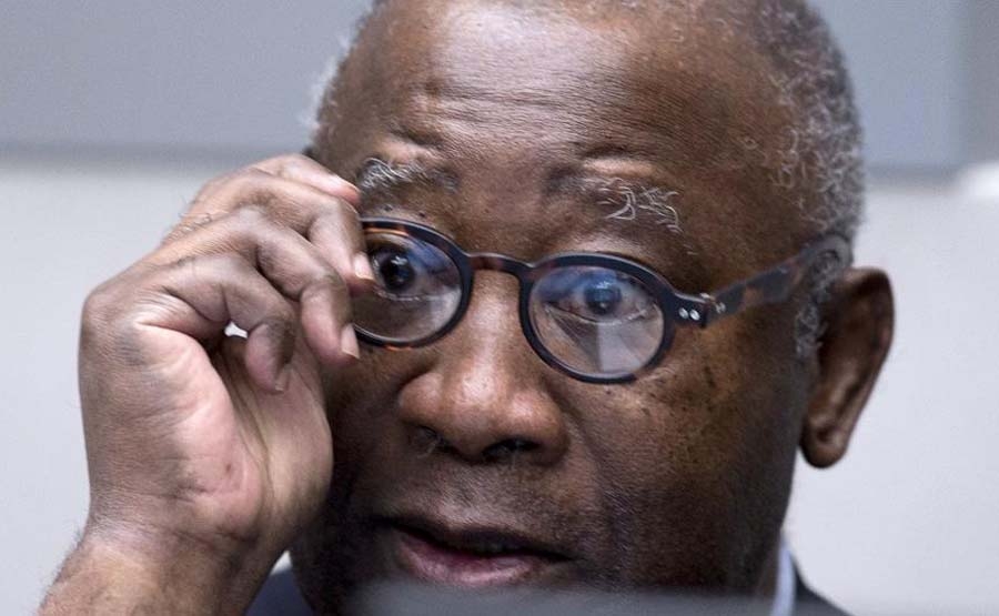Le président Laurent Gbagbo, président de la République de Côte d'Ivoire de d'octobre 2000 à 2010