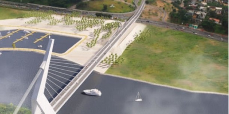 Le pont à haubans verra le jour dans 24 mois.