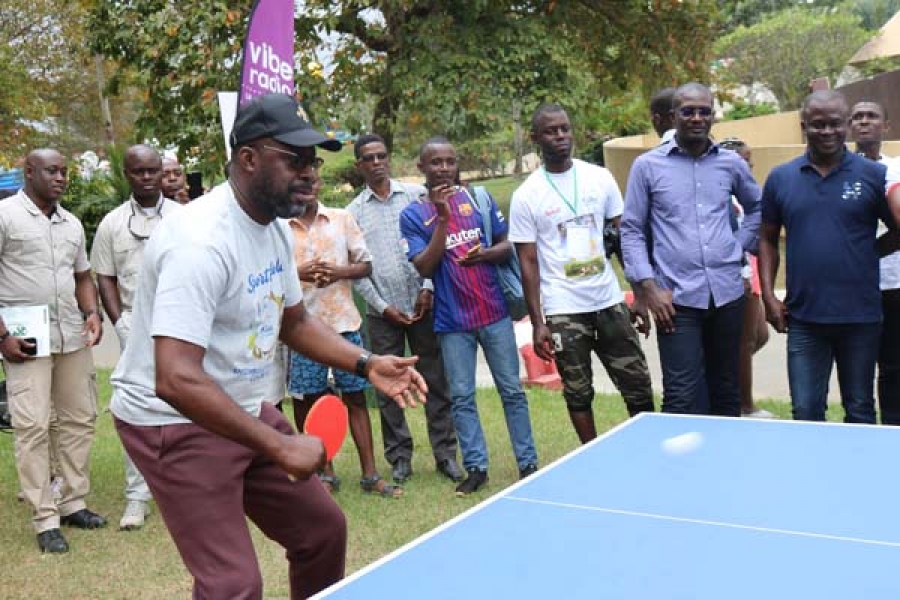 Le ministre Alain-Richard Donwahi a participé activement à la deuxième édition de Sport en folie qui a enregistré la participation de plus de 1500 personnes