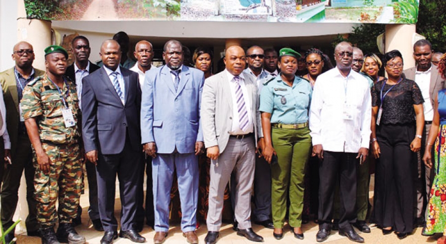 Les participants à l’atelier ont pris des résolutions visant à l’amélioration des aires protégées en Côte d’Ivoire.