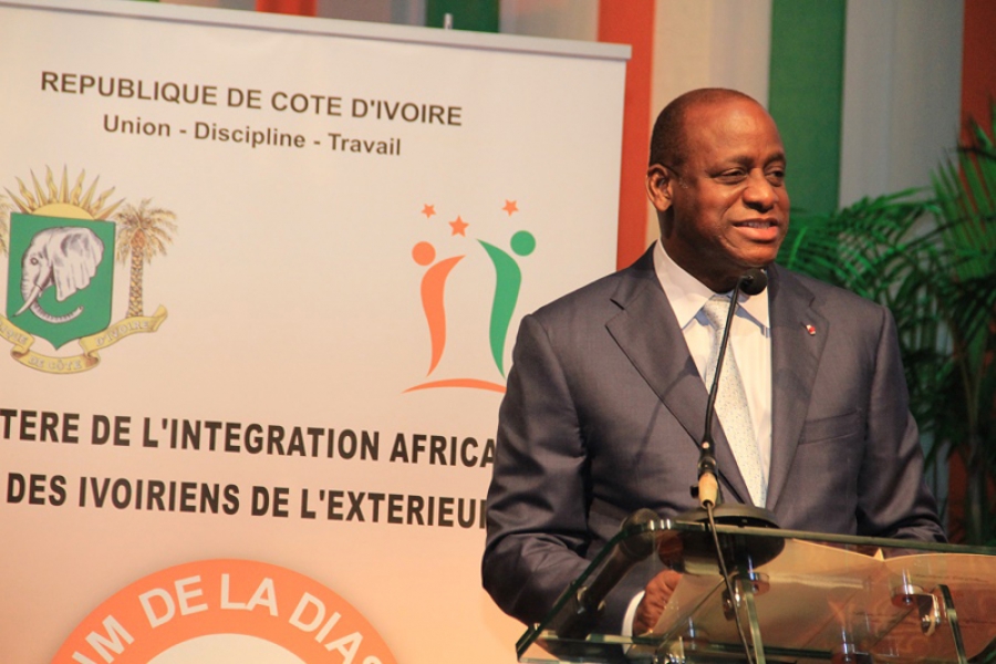 Le ministre Ally Coulibaly