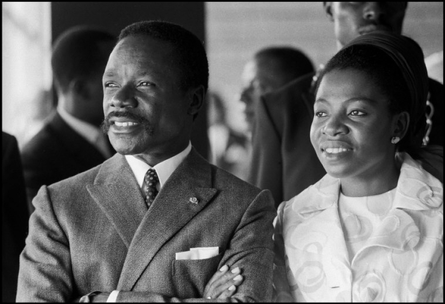 Patience Dabany, ex-première dame du Gabon entre 1967 et 1987.