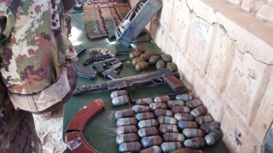 Un impressionnant arsenal de guerre decourvet dans la commune d'Adjamé