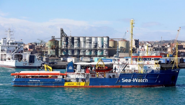 Le «Sea Watch III» dans le port de Catane, le 31 janvier 2019 (illustration).