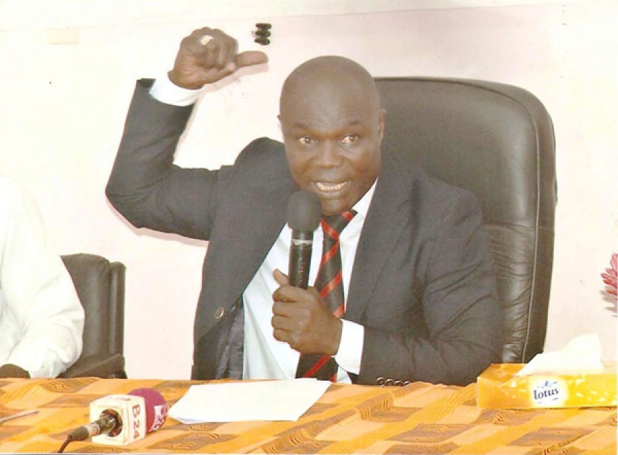 Yoboué Bodoua Sévérin Arsène, président de la Fédération des syndicats indépendants des géomètres et topographes de Côte d’Ivoire.