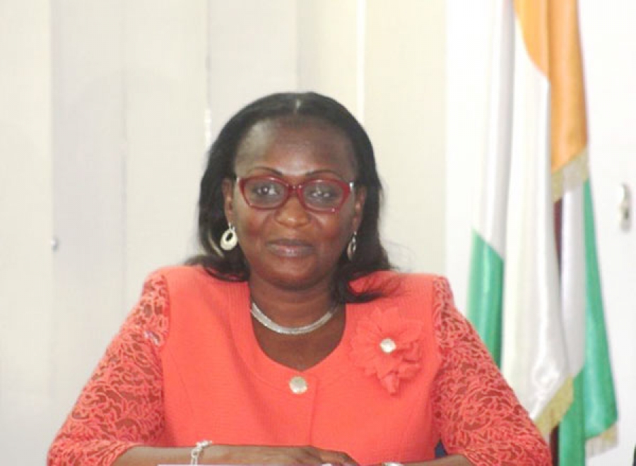 Namizata Sangaré, présidente de la Commission nationale des droits de l’homme de Côte d’Ivoire (Cndhci)