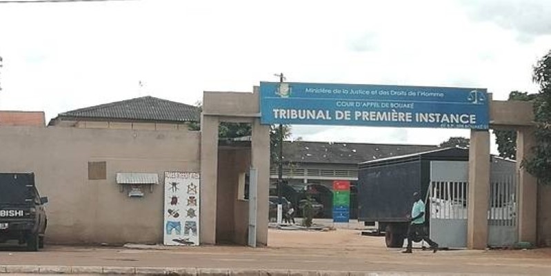 Une vue du tribunal de Bouaké (DR)