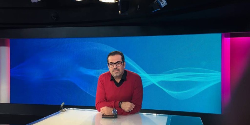 Omar Dahbi, Directeur des rédactions Medi1TV - Medi1 radio. (DR)