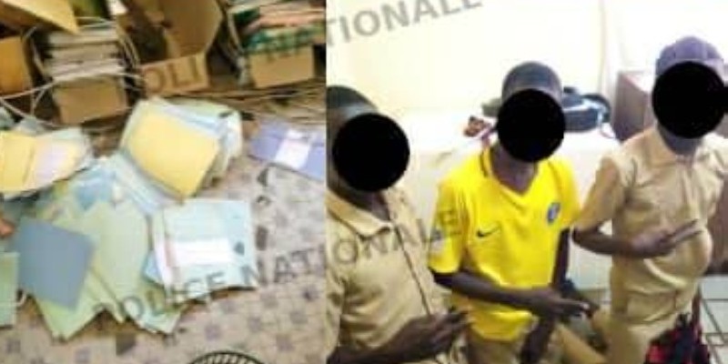 Trois élèves ont été appréhendés par les policiers (DGPN)