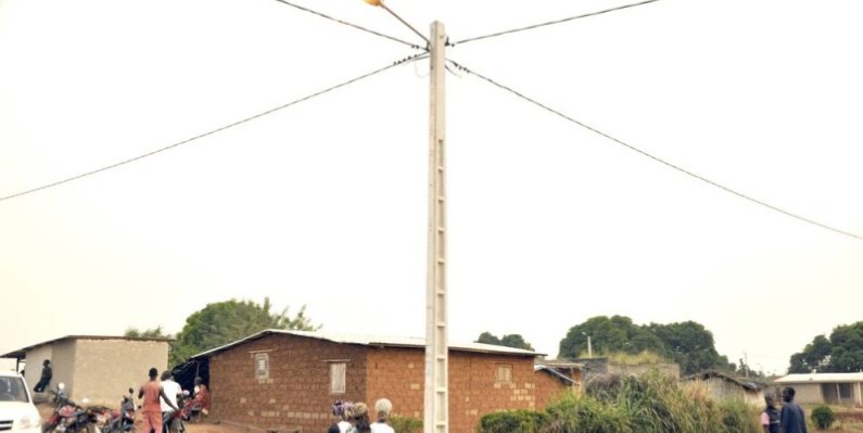 Le taux de couverture en électricité connaît une hausse à Niakaramadougou. (Cicg)