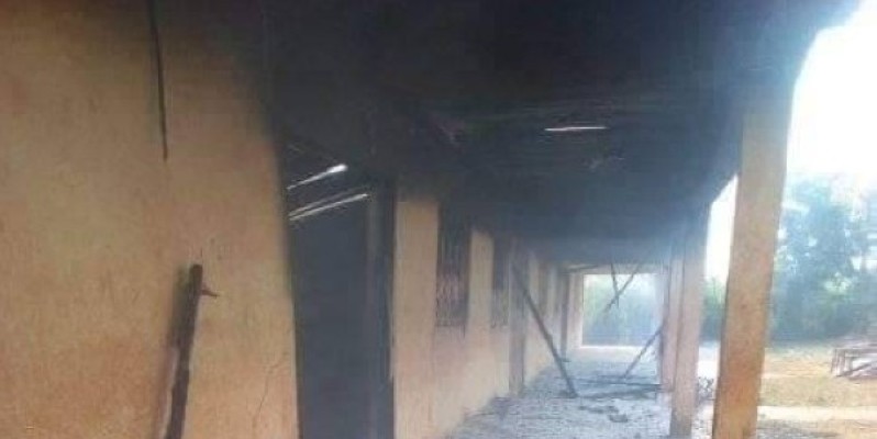 Le bâtiment incendié (STB)