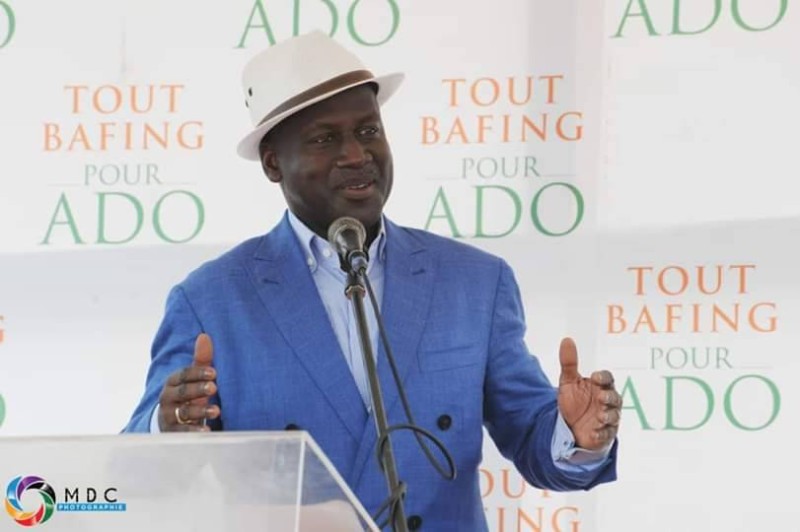 Le directeur exécutif du Rhdp, Adama Bictogo. (DR)