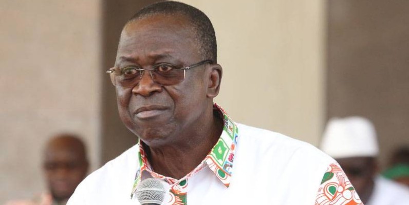 Jeannot Ahoussou Kouadio l'un des leaders de la communauté baoulé. (Poro Dagnogo)