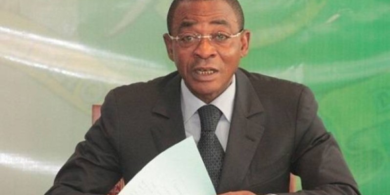 Charles Koffi Diby, le président du Conseil économique, social, culturel et environnemental décédé. (DR)