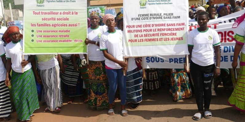 Les femmes rurales célébrées à Divo. (DR)