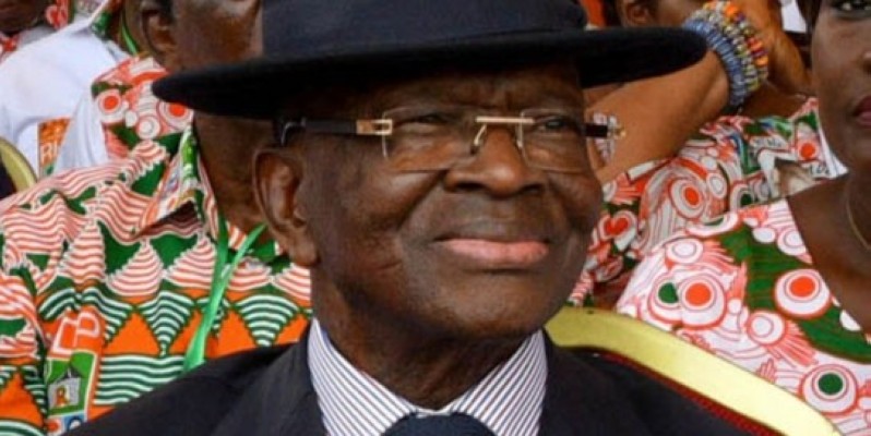 Laurent Dona Fologo a pris part au meeting du Rhdp à Yamoussoukro. (Primature)