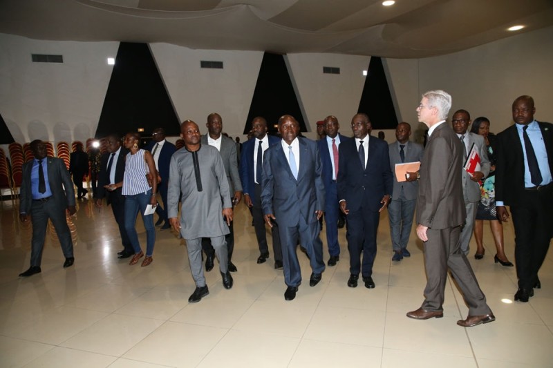 Une visite guidée dans presque toutes les pièces de l’hôtel Ivoire où se dérouleront les travaux du congrès. (Poro Dagnogo)