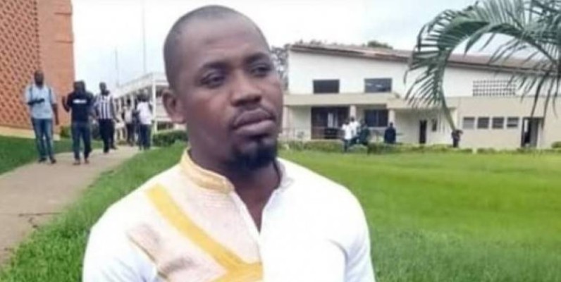 Allah Saint Clair dit général Makélélé, secrétaire général national de la FESCI. (DR)