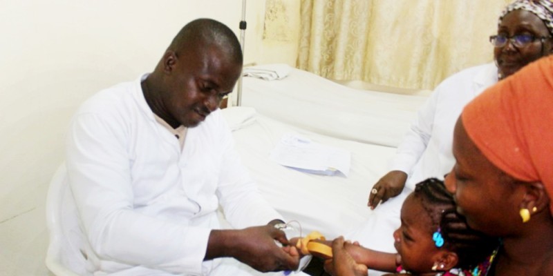 Les parents sont sortis nombreux pour faire dépister leurs enfants. (PH: DR)