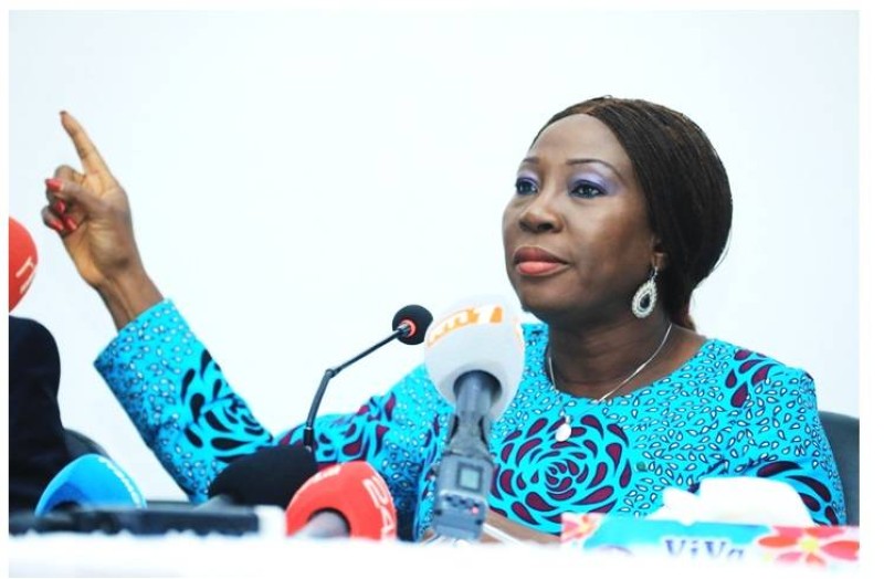 Kandia Camara,la ministre en charge de l'éducation nationale (DR)